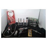 MECHANICS STETHOSCOPE:SOLDERING GUN:ALLEN