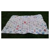 HANDMADE QUILT 68"x82"
