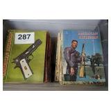 TOTE OF 1960-1969 AMERICAN  RIFLEMAN MAGAZINES