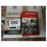 1970 FORD BOOK, 1965 DINOSAUR BOOK