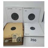 12 NEW PACKAGES OF TARGETS OF 20, VINTAGE ONES