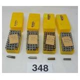 4  BOXES OF .38 SPECIAL RELOADS