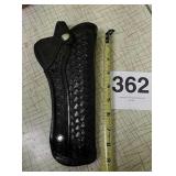 BUCHMEIER CLARK BLACK LEATHER COMBAT HOLSTER