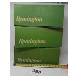 3 REMINGTON DISPLAY BOXES