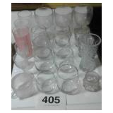 LOT OF MISC GLASSES