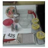 BAKELITE NICKEL PLATED CHEESE SLICER, SALT N