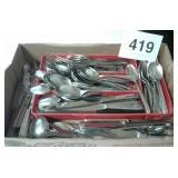 LARGE LOT OF SILVERWARE