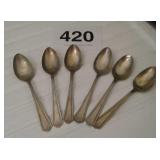 6 - NICKEL SILVER SIMEON L. AND GEORGE H. ROGERS