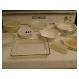 CORNING WARE, FIRE KING, PYREX