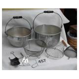 WEAR EVER ALUMINUM POTS, STRAINERS, ETC