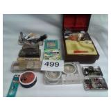 FISHING ITEMS, LURES, LINE, ETC