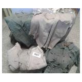 VTG MILITARY CLOTHING AND TRUNK - (NOT IN THE