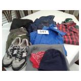 MENS LG CLOTHES - LL BEAN JACKET, WINDBREAKER,