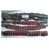 AMMO BELTS AND SOME 12 G AMMO