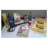 CAR WASH SUPPLIES - SPONGES, SPRAYER, WAX, DE