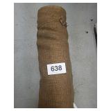 38" WIDE ROLL OF BURLAP