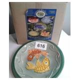 NEW IN BOX - CERAMIC BIRDBATH