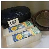 GRANITE ROASTER PAN, FREEZER CONTAINERS