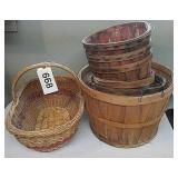 LOT OF BASKETS