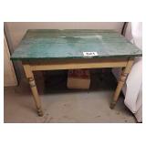 PRIMITIVE WOOD TABLE
41 X 26 X 30" TALL