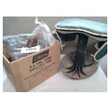 GARDEN SEAT & BOX FULL OF SEED BIO SPONGES