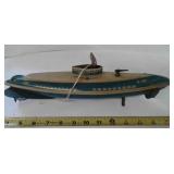 VTG. WOLVERINE TOY BOAT