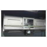 VTG. MEDICINE CABINET:GLASS TOWEL HOLDERS:LIGHT