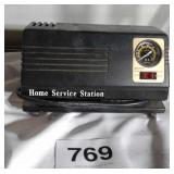 HOME compressor running