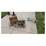 Old Fruit jars and soda bottles whiskey bottles