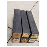 Six player piano rolls