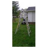 Little giant multi position  Aluminum ladder