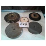 GRINDING WHEELS, WIRE BRUSHES