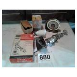 DRILL BIT GRINDING ATTACHMENT, SHOWER HEAD,