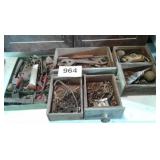 BOX FULL OF MISC TOOLS, ETC