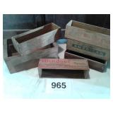 FLAT OF CHEESE BOXES