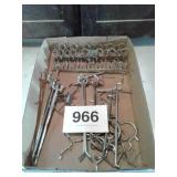 FLAT OF PEG BOARD TOOL HANGERS