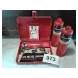 CRAFTSMAN PROPANE TANKS W CASE