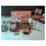 FRAM FILTER, LAWN & GARDEN FILTER,  SPARK PLUGS,