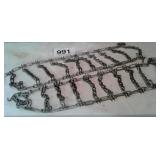 LAWN MOWER TIRE SNOW CHAINS