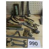 YANKEE DRILL, HAMMER, PLIERS, WRENCHES, ETC.