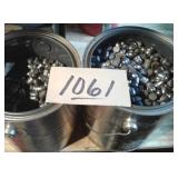 2 PAINT CANS OF WAD CUTTER BULLETS