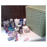 PERSONAL HYGIENE PRODUCTS AND HAMPER