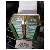 FULL CASE OF REMINGTON LONG RIFLE 22 BULLETS