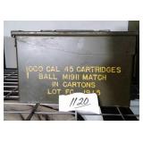 MED SIZE AMMO BOX