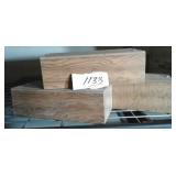 3 EMPTY HANDMADE BOXES W SCREW ON LIDS