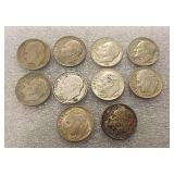 10 SILVER DIMES
1947 - 1964