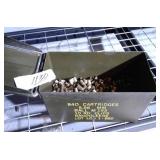 MED SZ  AMMO BOX HALF FULL OF RELOAD SHELLS