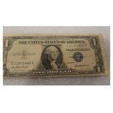 $1.00 SILVER CERTIFICATE  1935F