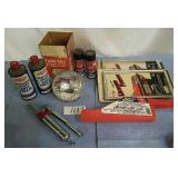 HEADLAMP,  LICENSE FRAME, GUTTER CLEANER, HENCO