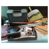 EMPTY DRILL CASE, GARDEN HOSE ADAPTERS, THROTTLE